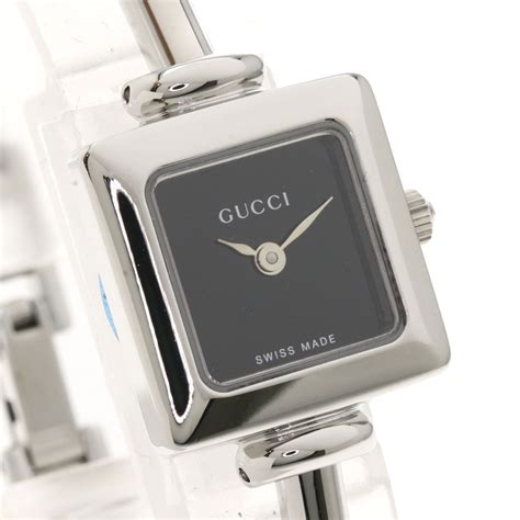 gucci square face watch